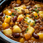 Slow Cooker Cowboy Casserole