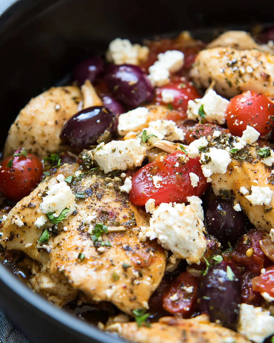 Slow Cooker Greek Chicken1