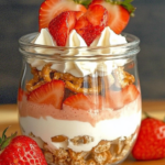 Strawberry Pretzel Salad Parfaits