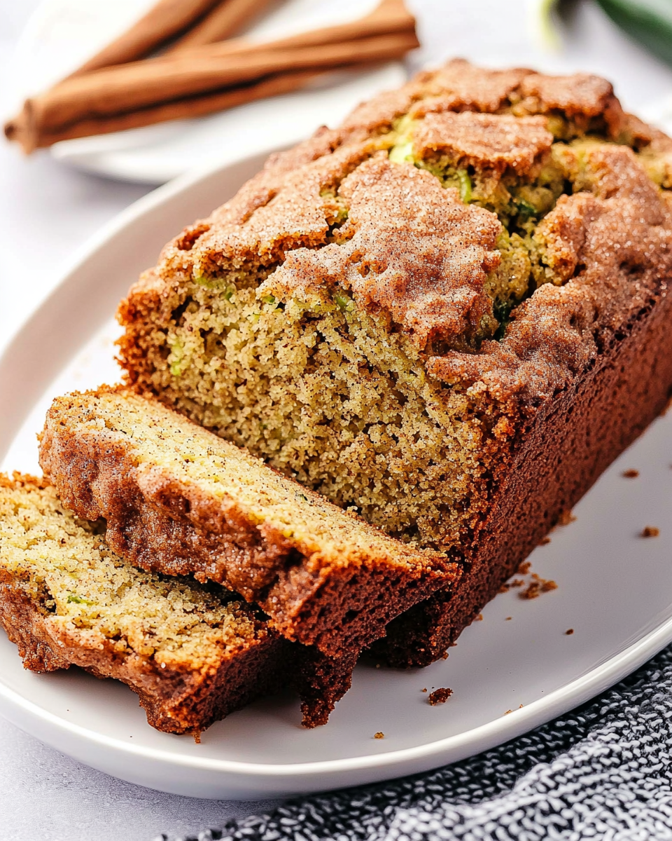 The Best Snickerdoodle Zucchini Bread1