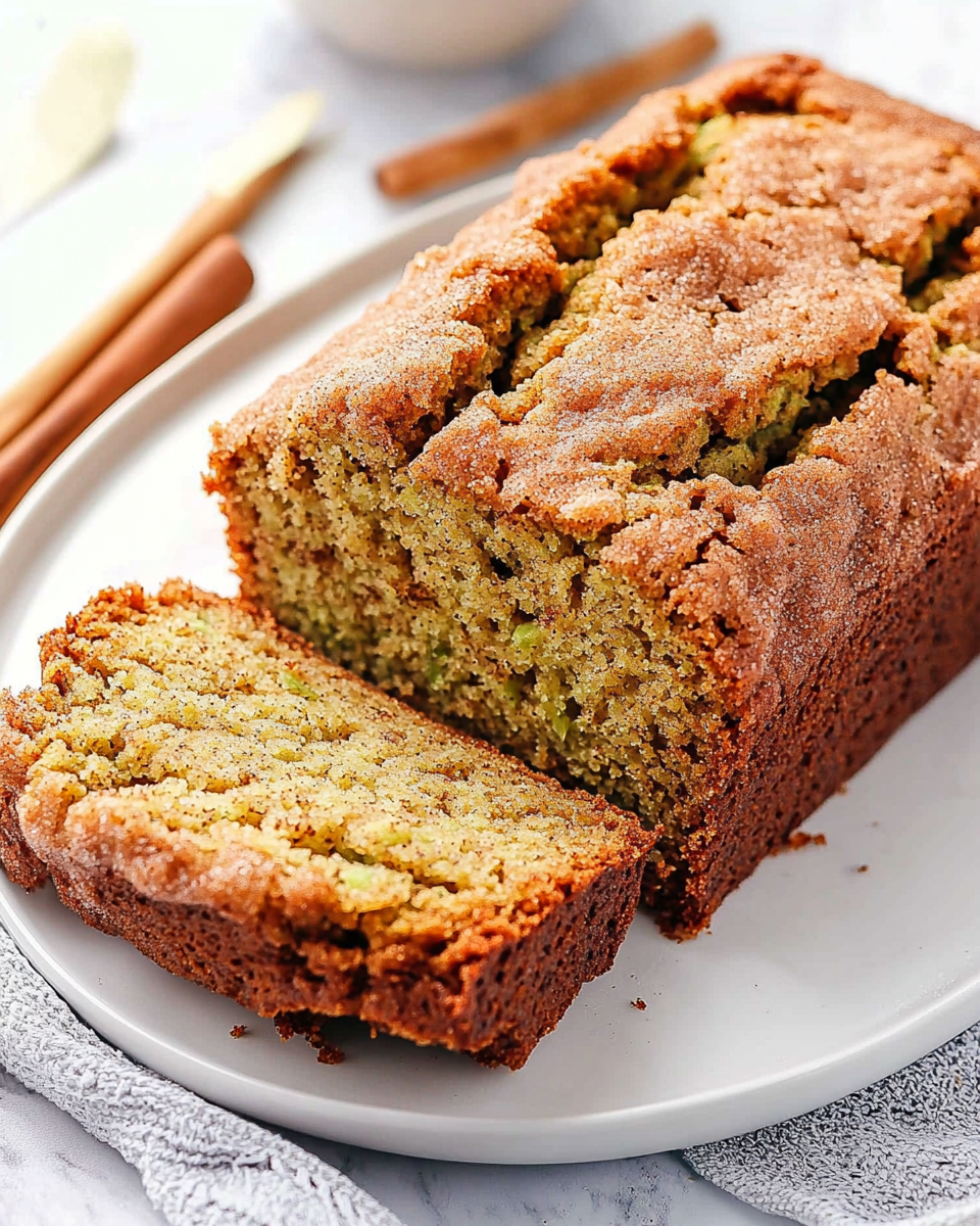 The Best Snickerdoodle Zucchini Bread2