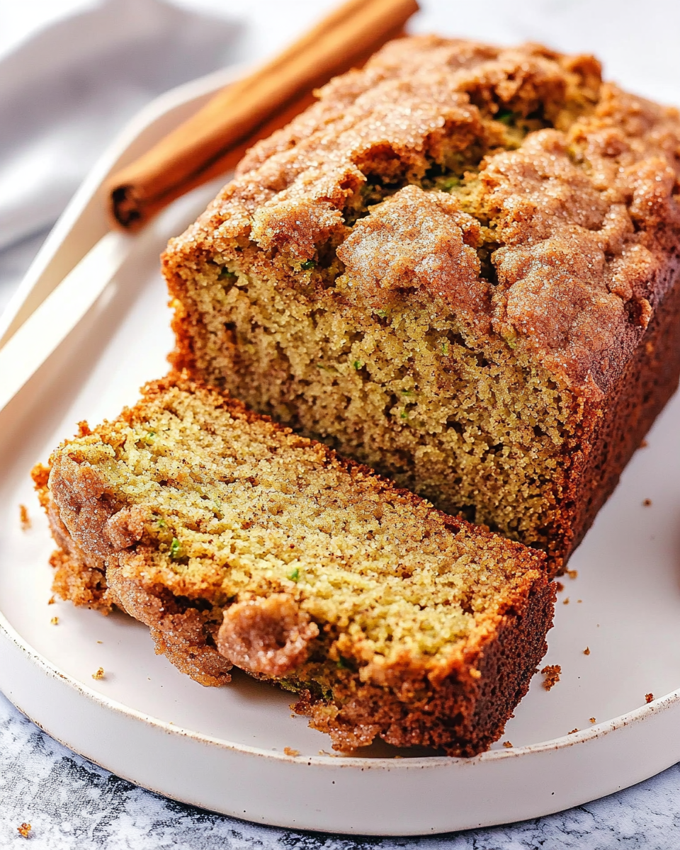 The Best Snickerdoodle Zucchini Bread