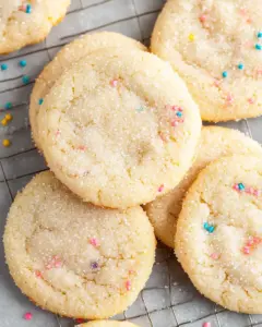 3-Ingredient Easy Sugar Cookies