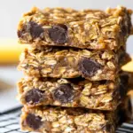 4-Ingredient Banana Oat Bars