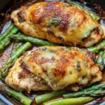 Asparagus Stuffed Chicken Fillet