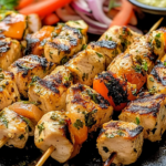 Authentic Greek Chicken Souvlaki