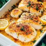 Baked Cod with Lemon