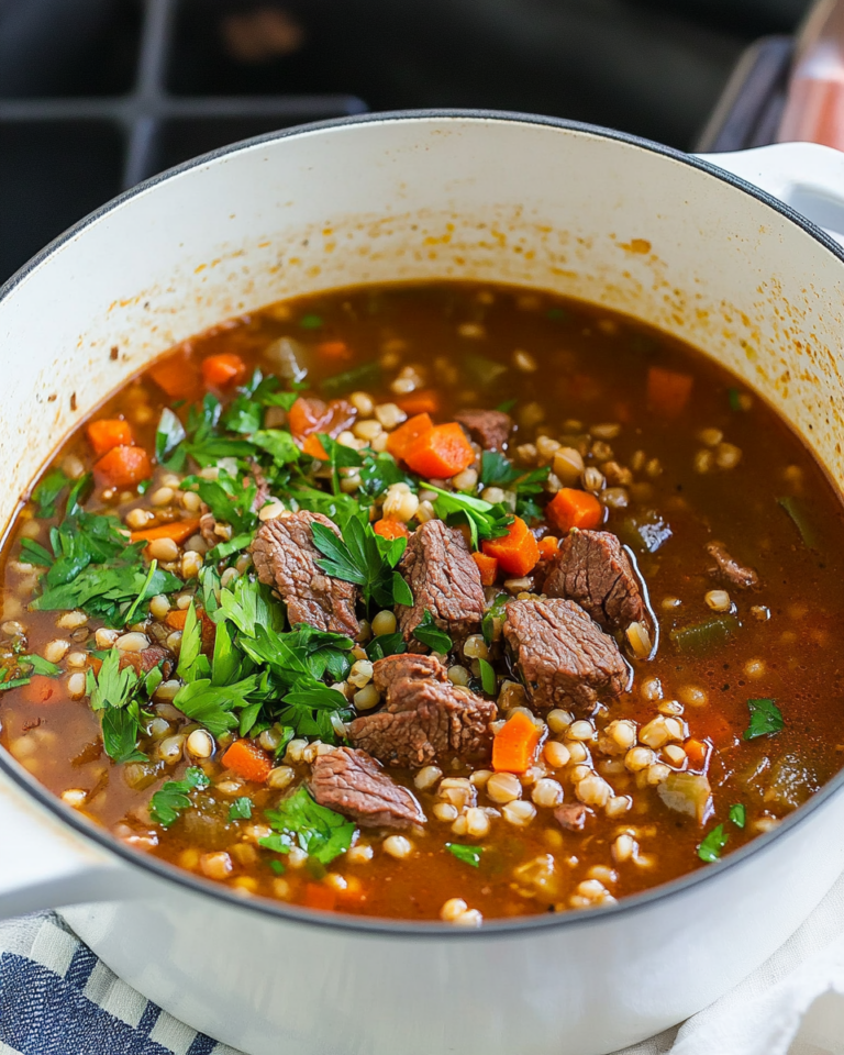 Beef Barley Soup