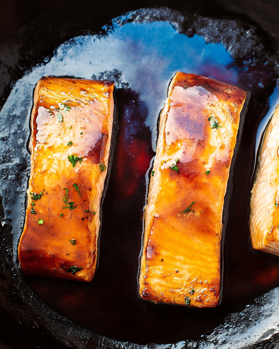 Brown Sugar Glazed Salmon