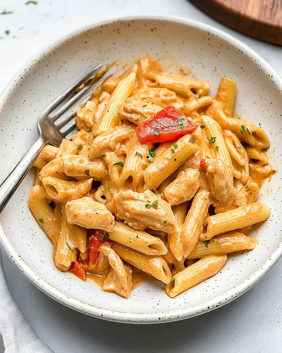 Cashew Cream Cajun Chicken Pasta