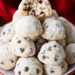 Chocolate Chip Snowball Cookies