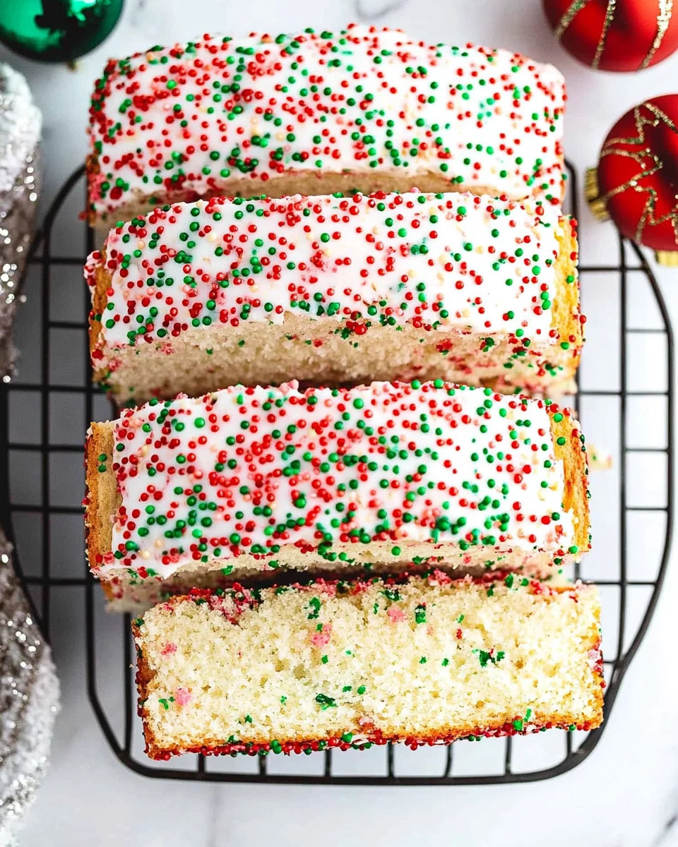 Christmas Sprinkle Buttermilk Bread
