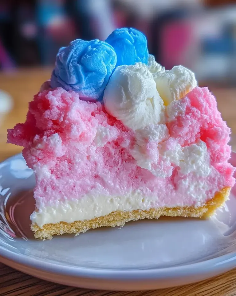 Cotton Candy Cheesecake