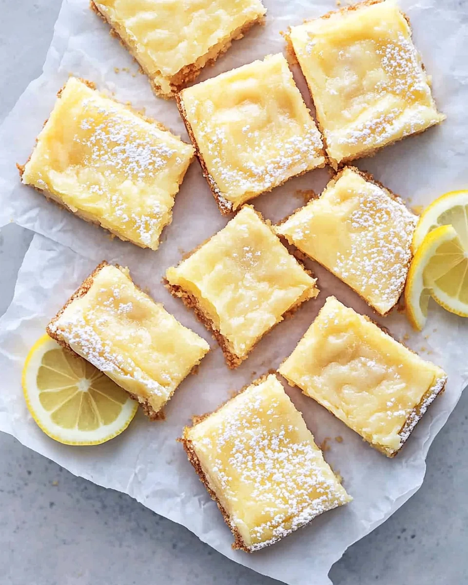 Cream Cheese Lemon Bars