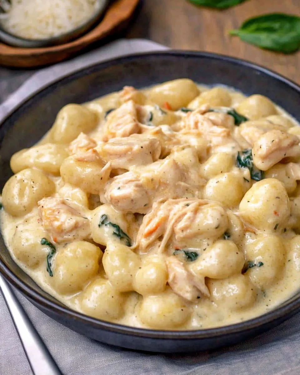 Creamy Chicken Gnocchi