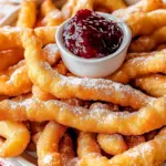 Crispy Funnel Cake Sticks