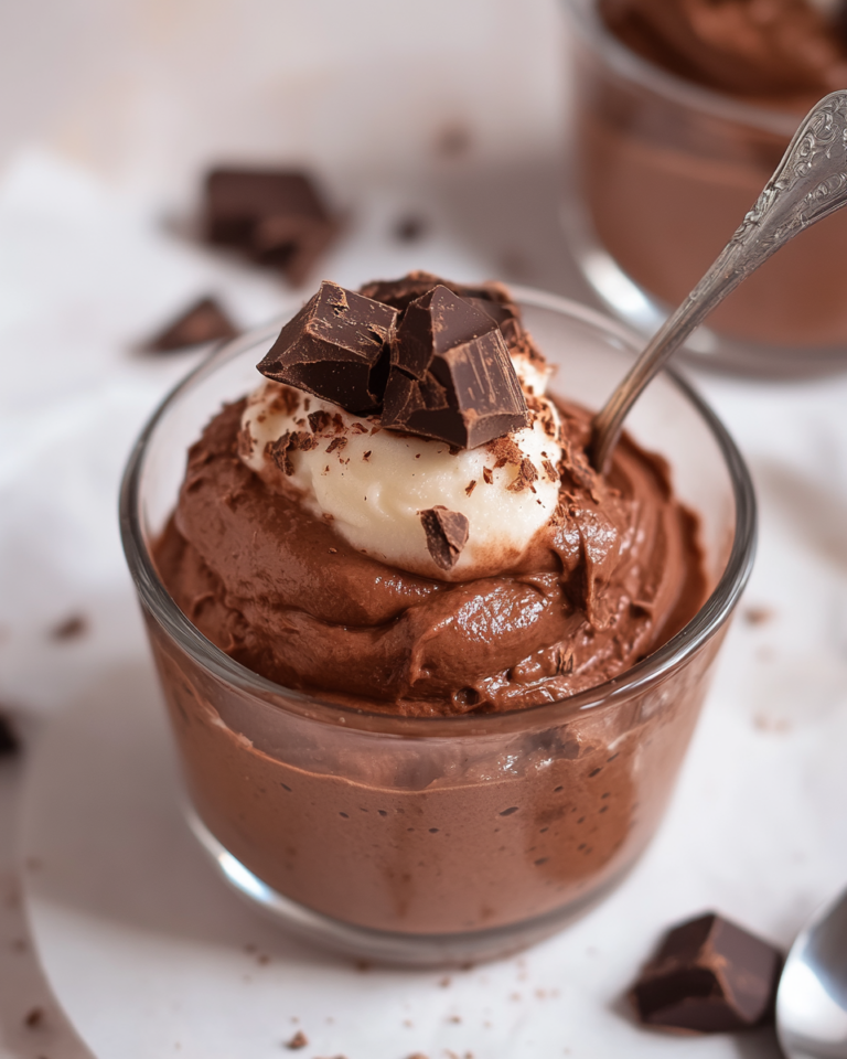 Easy 2-Ingredient Chocolate Mousse
