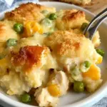 Easy Chicken Cobbler Dinner Casserole