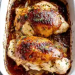 French Onion Stuffed Chicken Casserole
