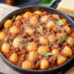 Gnocchi Bolognese