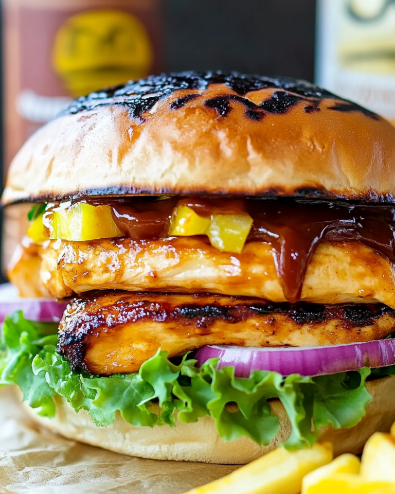 Hawaiian BBQ Chicken Sandwiches