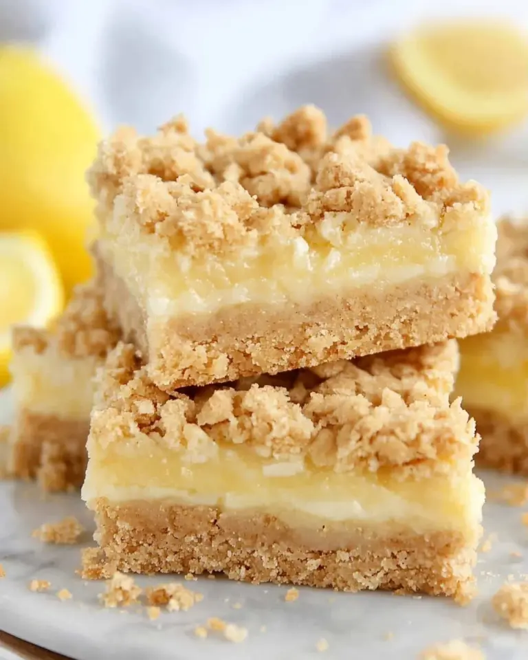 Homemade Lemon Crumb Bars
