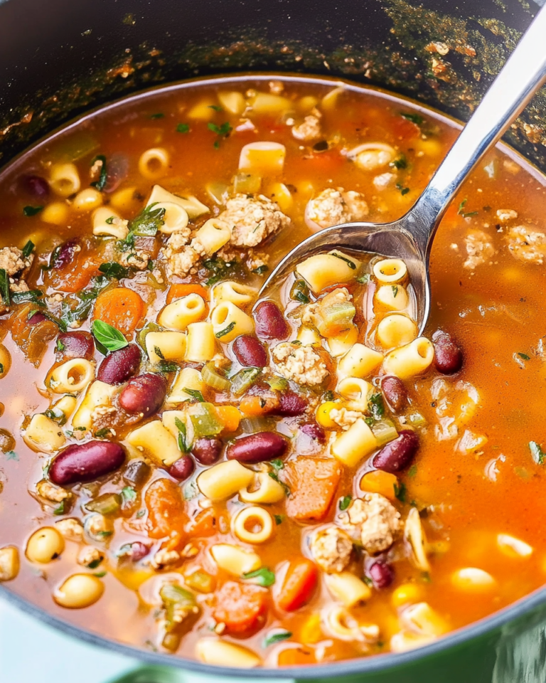Italian Pasta Fagioli Soup