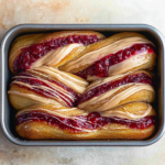 Jam Donut Babka (Vegan)