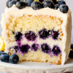 Lemon Blueberry Layer Cake