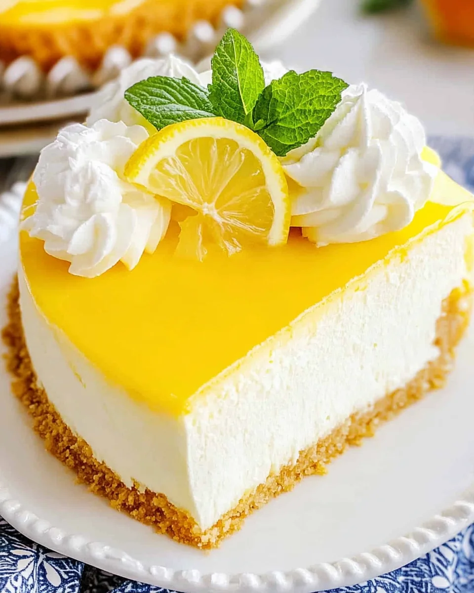 Lemon Cheesecake