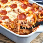 Meat Lover&rsquo;s Pizza Casserole