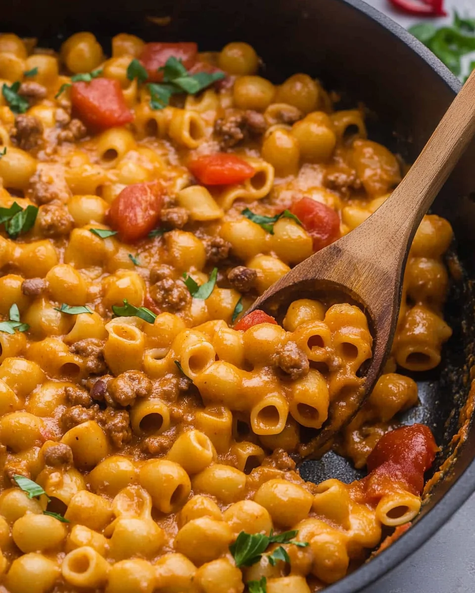 One Pot Taco Pasta Recipe