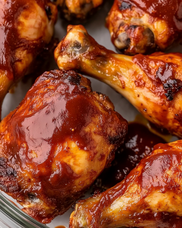 Oven Baked BBQ Chicken Drumsticks