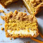 Pumpkin Crumb Cake with Cream Cheese Filling