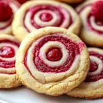 Raspberry Swirl Cookies