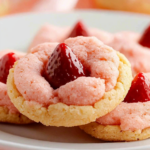 Strawberry Kiss Cookies